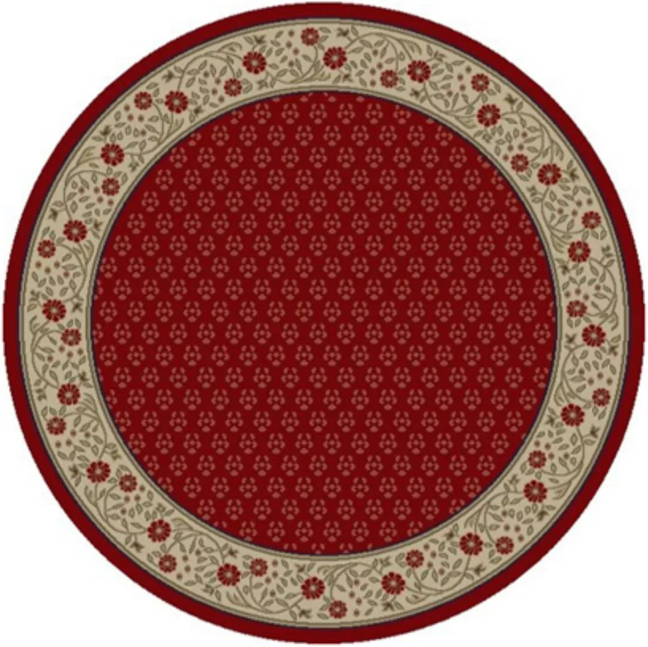 '- Harmony Round, 5 Red 3 ft. Global Jewel in. Concord