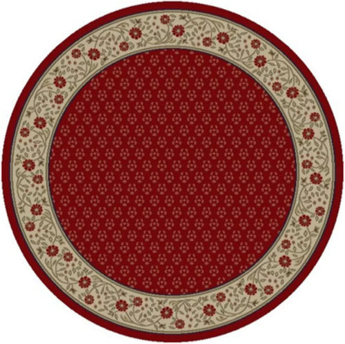 '- Harmony Round, 5 Red 3 ft. Global Jewel in. Concord