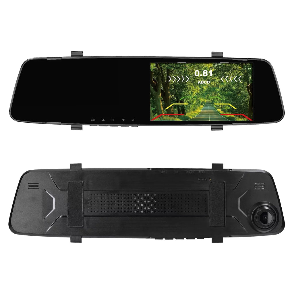 Camera Dash Dash Rear Camera,Reco Dual Nebublu Dash Radars 4.3 Camera Reverse Apexeon Support DVR 1080P Screen Inch Rear Cam
