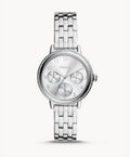 Fossil Steel Stainless Multifunction Reid Watch BQ3711
