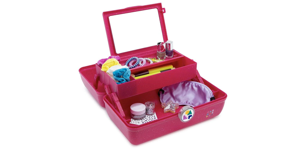 Pink Caboodles Box, Sparkle Girl Deep Makeup On-The-Go