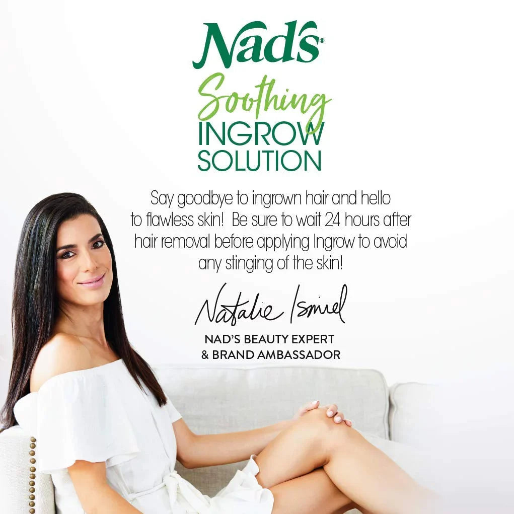 Solution - ml) Bumps Men & Shave, Ingrown Waxing, 4.2 Razor oz Serum After Treatment For Treatment Use Nad's & Cream (125 Hair Burn Women Razor