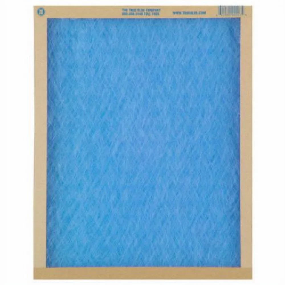 '- Furnace 12 x 30" Air Flat Blue True 12" Fiberglass of Filter MERV Spun 2 112301 Panel Quantity 1" x Disposable