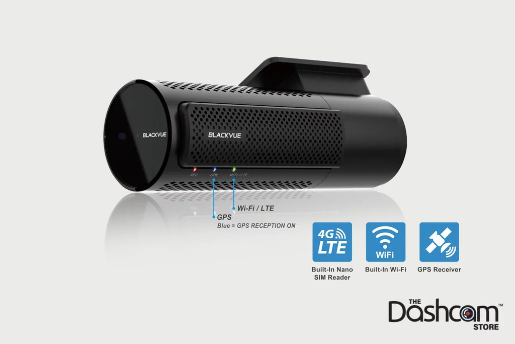 & Dual BlackVue Rear Cam DR750-2CH-LTE Front 4G-LTE Dash Lens w/ BlackVue Memory + Card Built-In 256GB