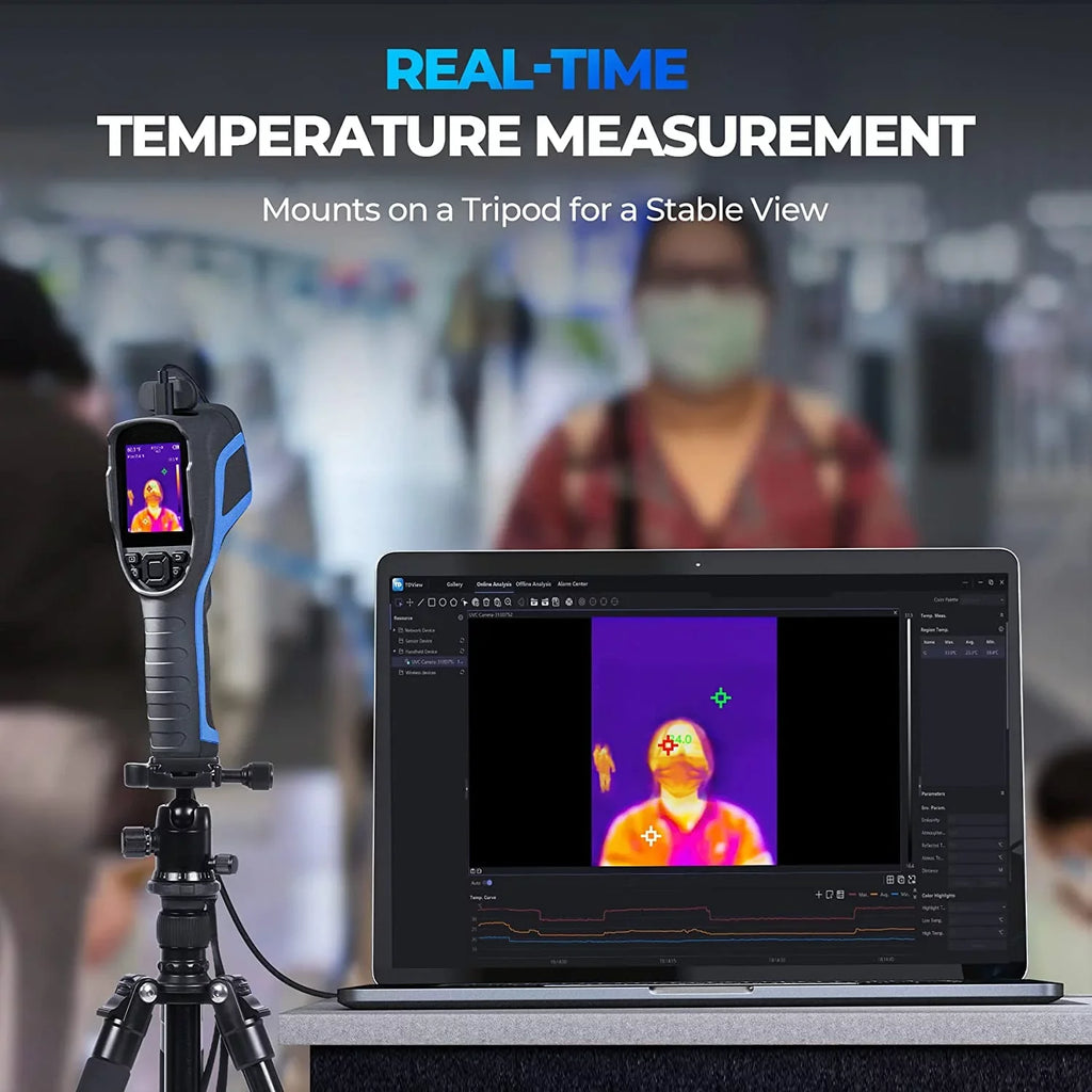 Battery Camera Handheld 192 Resolution Thermal 12-Hour Imaging Life Camera Infrared Camera TOPDON High x TC004 Thermal IR 256
