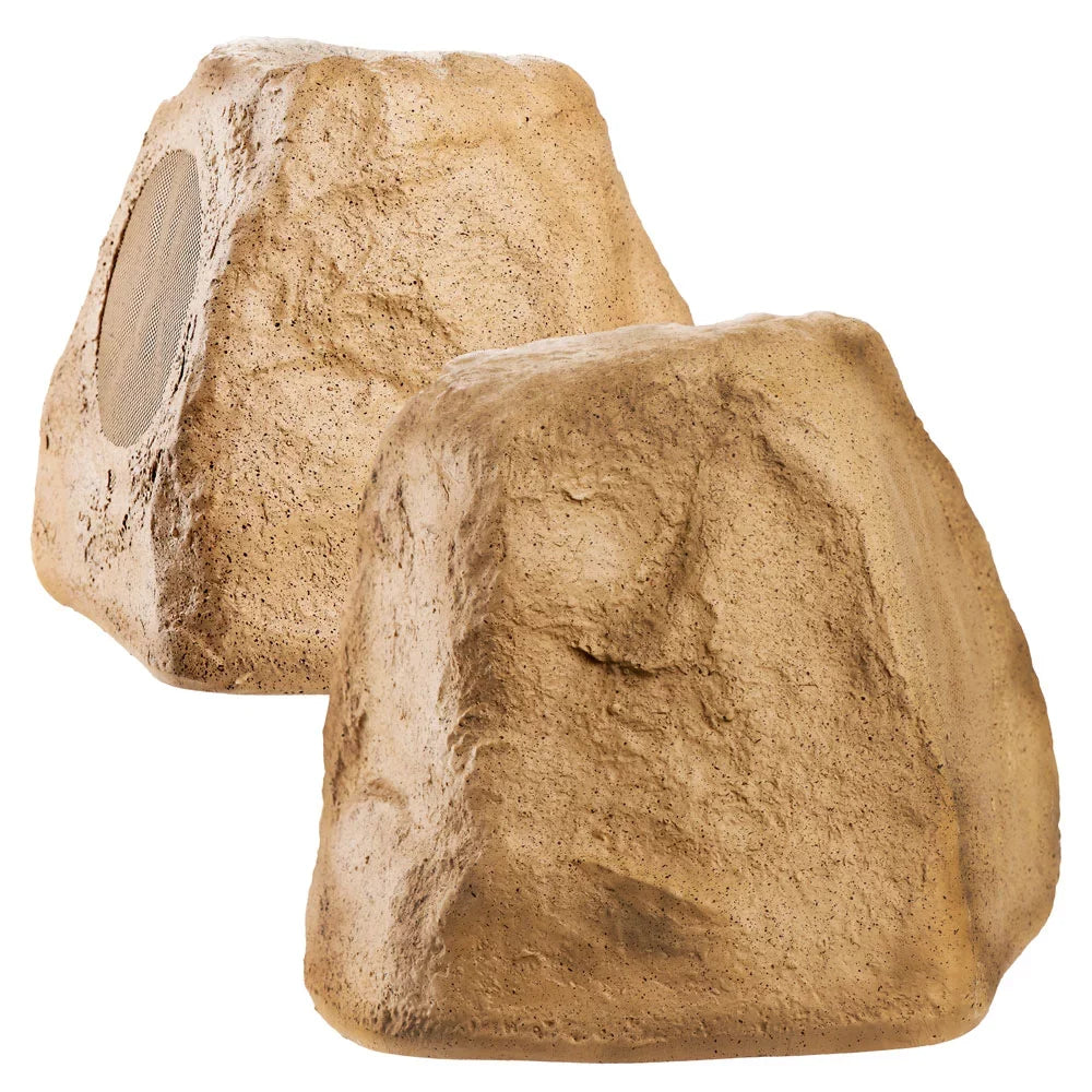 Audio 120W Speaker Brown Weather Rock inch OSD – Outdoor Sandstone Canyon Resistant, 5.25 Bluetooth