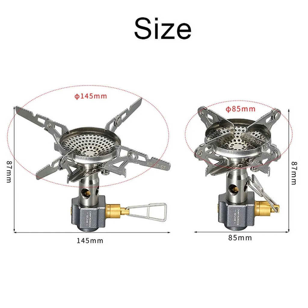 Gas Stove Split 3300W CAMPINGMOON Camping Stove Efficient Camping Stove Backpacking High