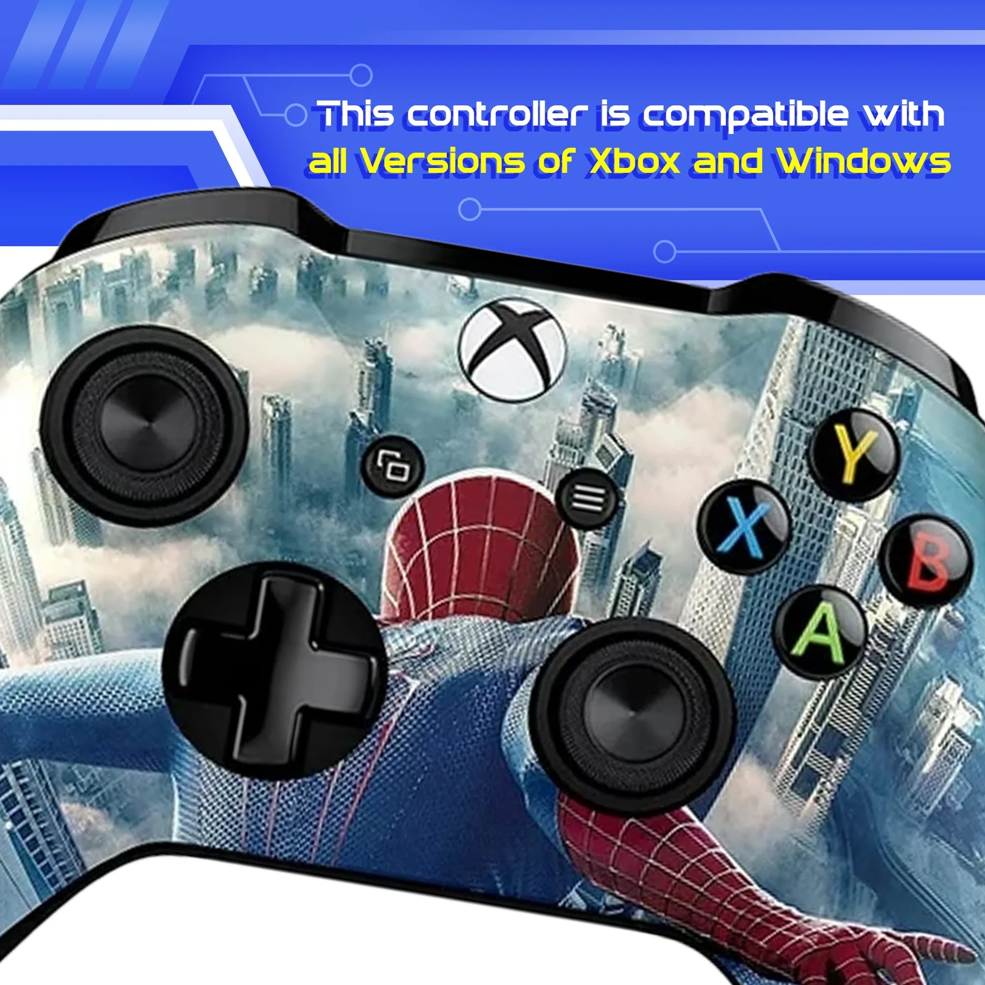 '- with Windows One Controller Custom Xbox Works DreamController Xbox One One Custom Wireless Bluetooth One Anti-Slip Custom 10, with Controller Xbox Original Controller S/Xbox X/PC/Laptop Gaming with