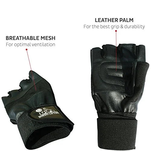 & Gloves - - Fitness - Women The & Training Lifting Wrist Men Training, with Wraps Cross Quality Nordic Lifting Gear Workout, for for Weight Large Weightlifting, 12" Support Gym Best Cross