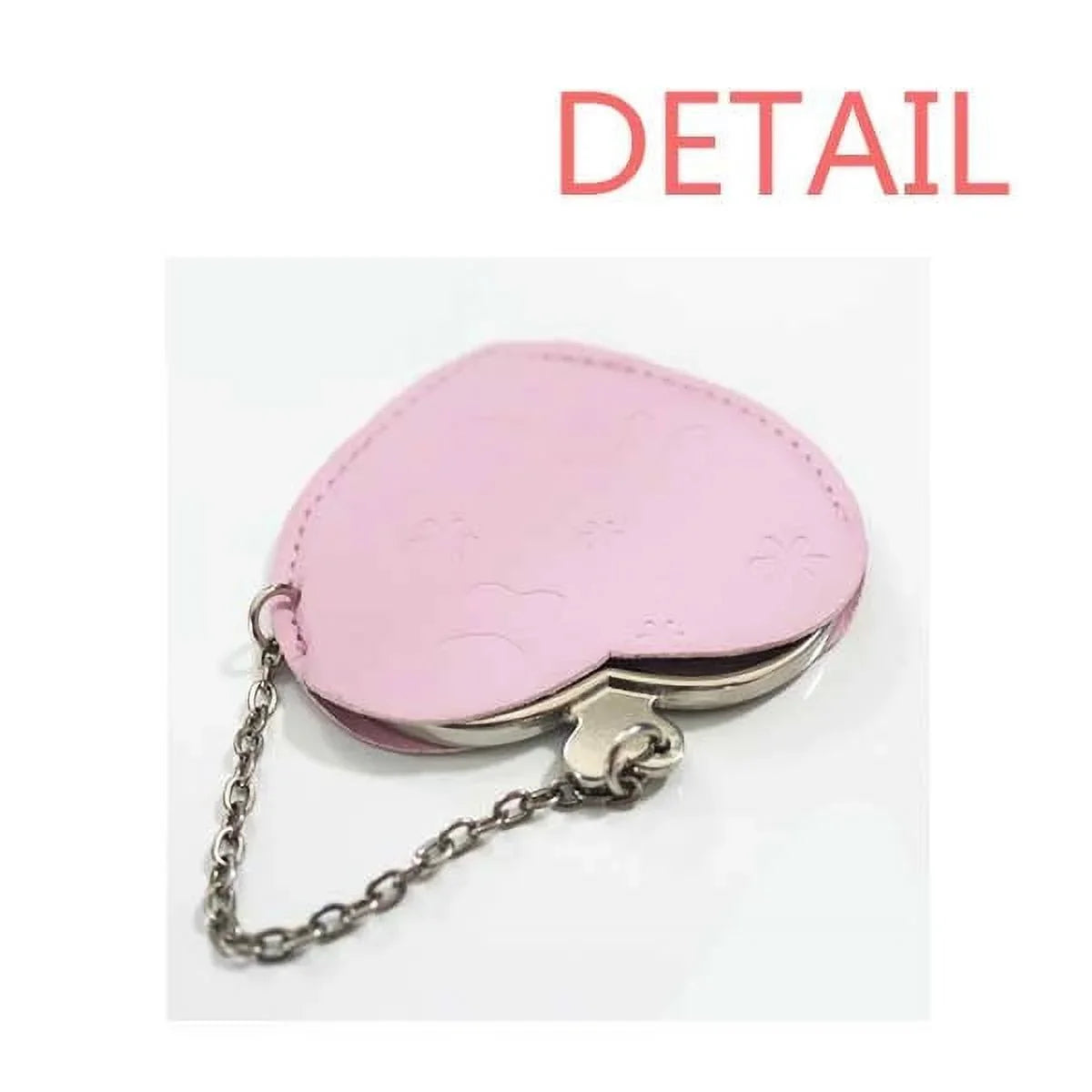 Sport Pink Makeup Ski Skiing Pole Mirror Heart Purse Skis Travel with