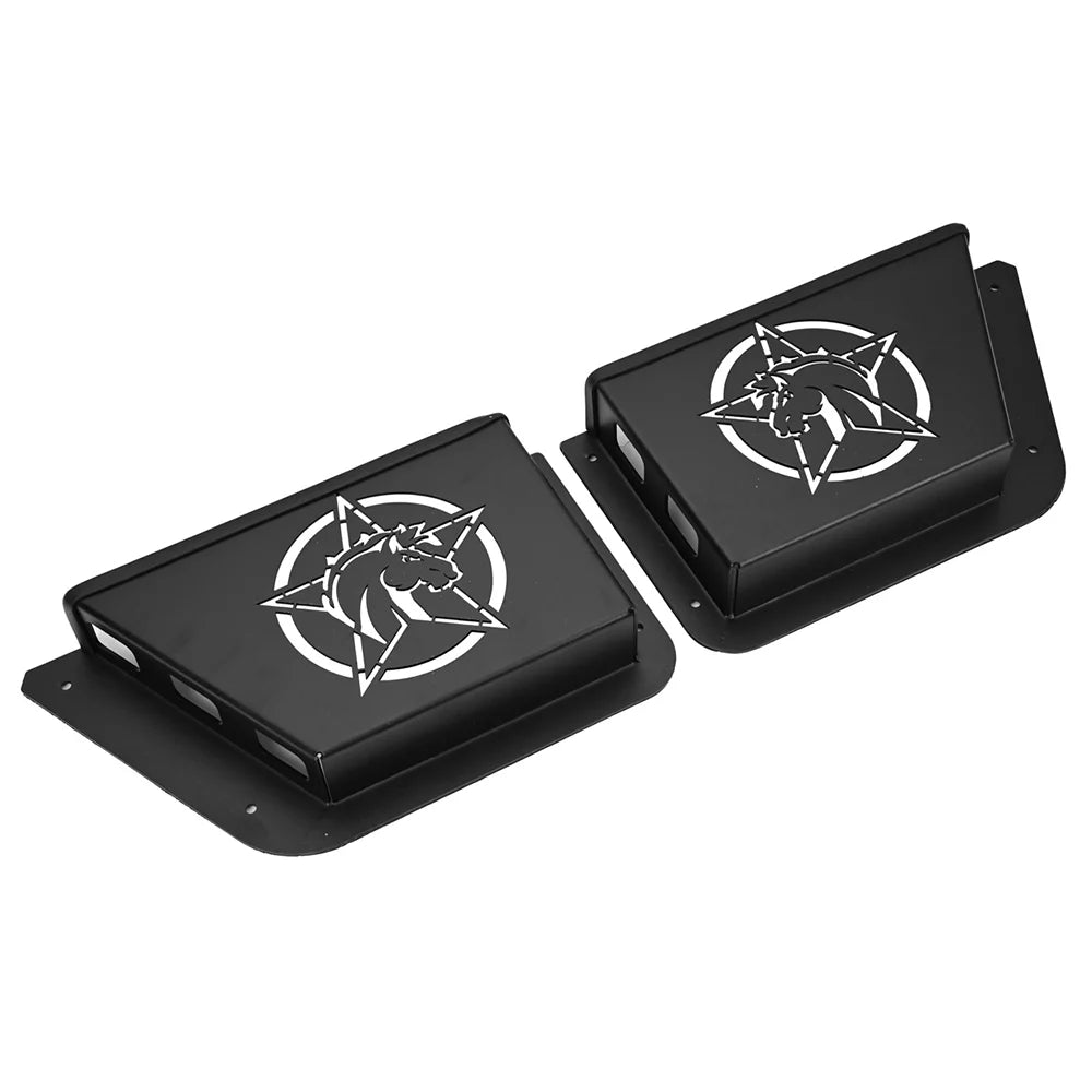 Bronco Panel Door 2/4 Organizer Scratch for Metal ALLTIMES Ford EDITION), Resistance,1 Box Dust Black Pocket Rear Proof 2021+(OFF-ROAD Water Proof Pair for Door