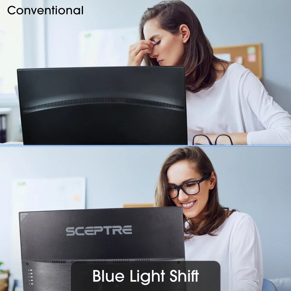 Monitor (C325B-185RD) Sceptre to Speakers, Build-in DisplayPort FreeSync DisplayPort sRGB AMD Black 99% Curved 144Hz HDMI Gaming 240Hz up 32-inch Machine 165Hz