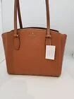 Leather Large WKRU6948 NWT Kate 3-Compartment Monet Brown Spade Tote $399