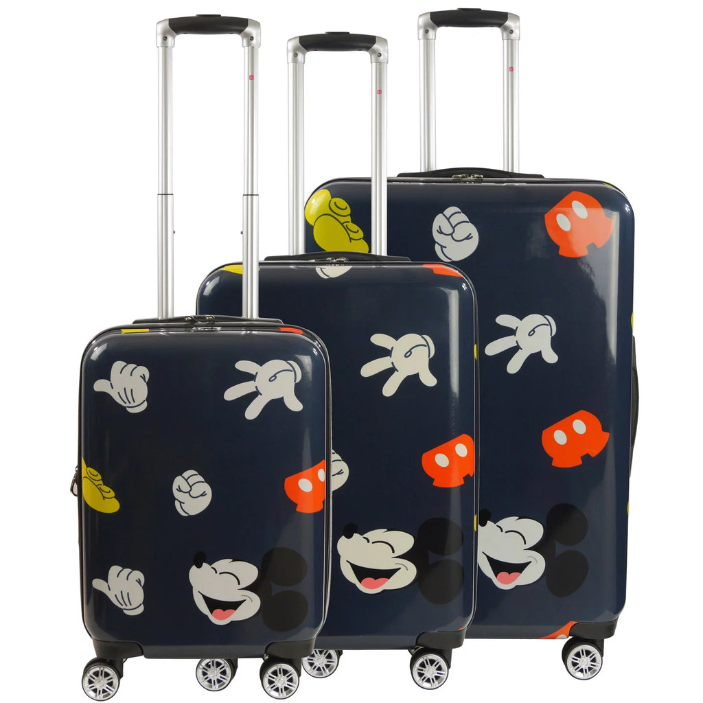 Icons Spinner Hardside 3 set Ful luggage Mouse pc Mickey Disney Body