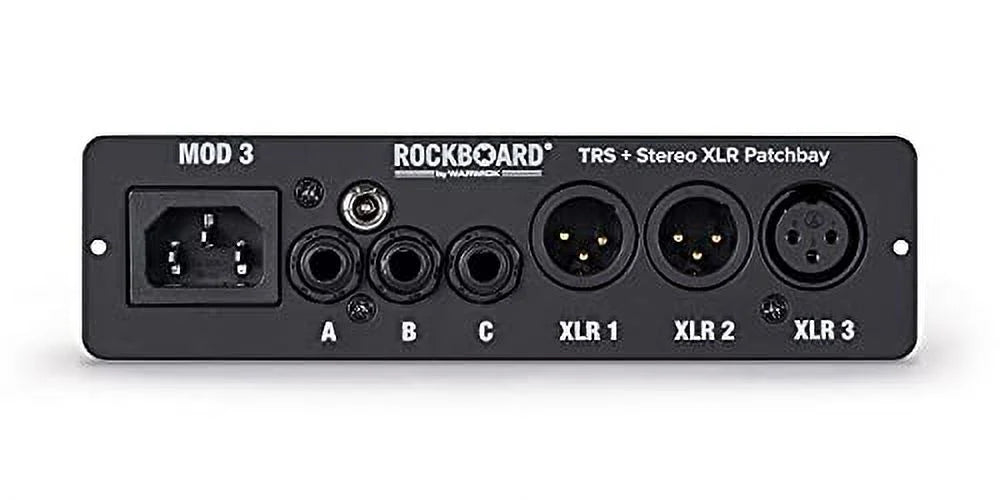 XLR, 3 B TRS for RockBoard with MOD Vocal Rockboard V2 Module RBO 3 V2
