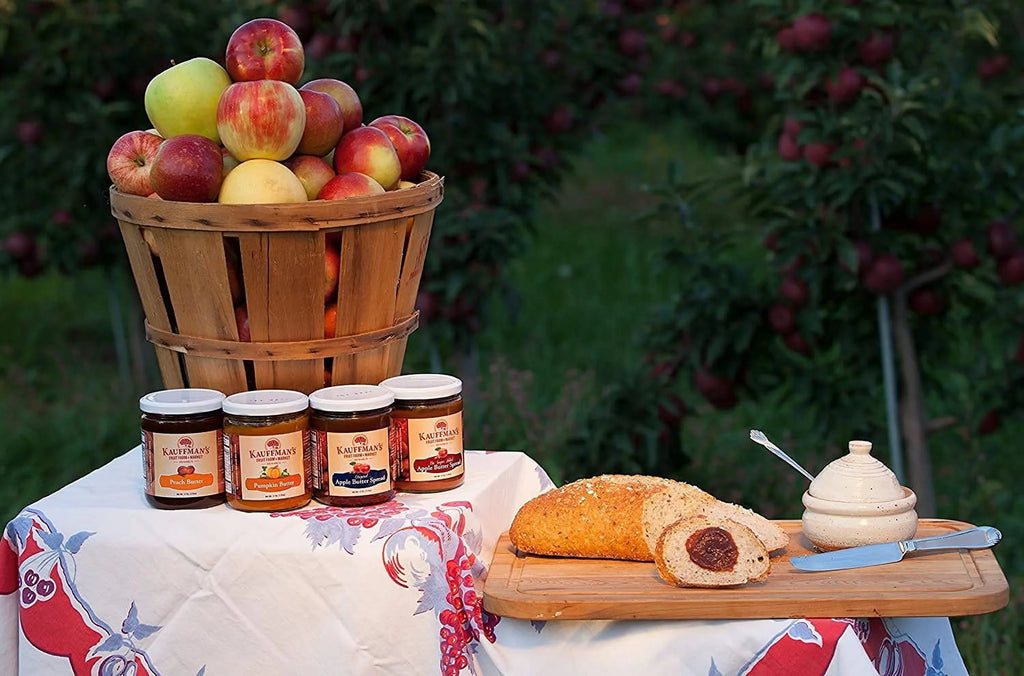 Fruit Spread, 2 Pack Homemade of Oz. Butter Apple Cinnamon 8.5 Farm Kauffman's