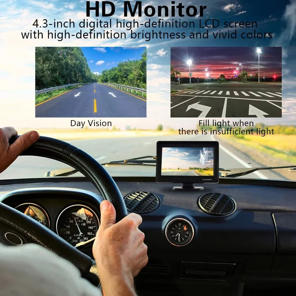 Backup for Truck Camera Pickup Car Camera SUV Kit,Car Monitor HD Lotorasia Reverse
