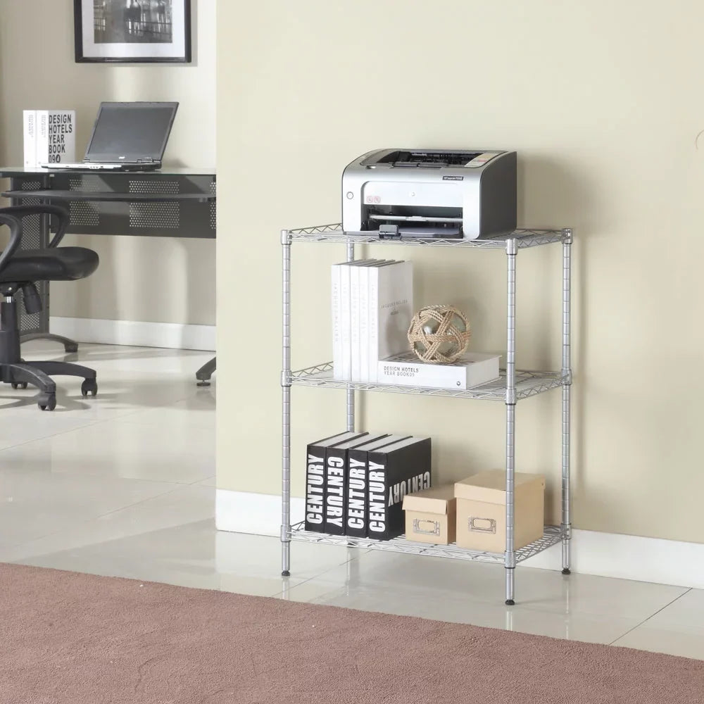 Organizing Ktaxon Organizer Duty Multiuse Wire Rack Heavy Adjustable Shelf Steel Tier 3