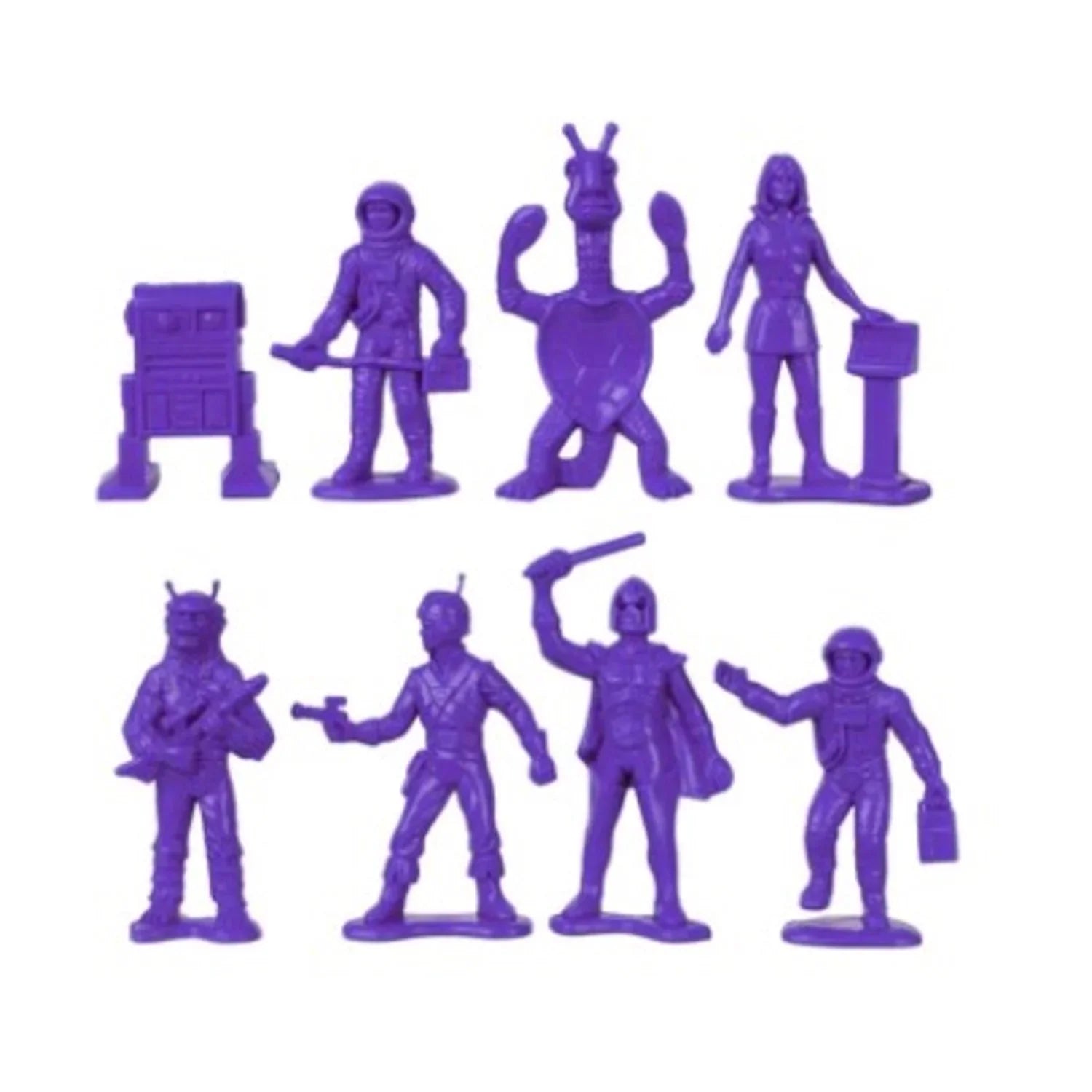 Set Purple Orange SPACE Galaxy vs Team USA TimMee Laser - - Figures 50pc Made in