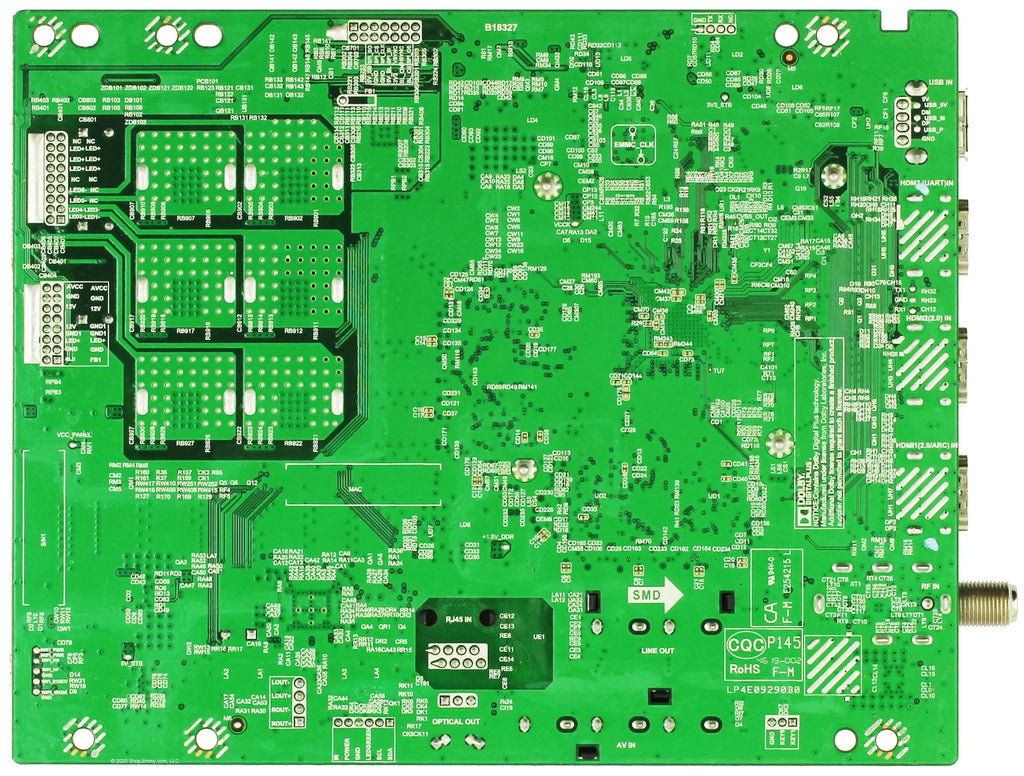 Serial) V655-G9 (LINIYBTW Vizio 6M03A0001X00J Board Main for