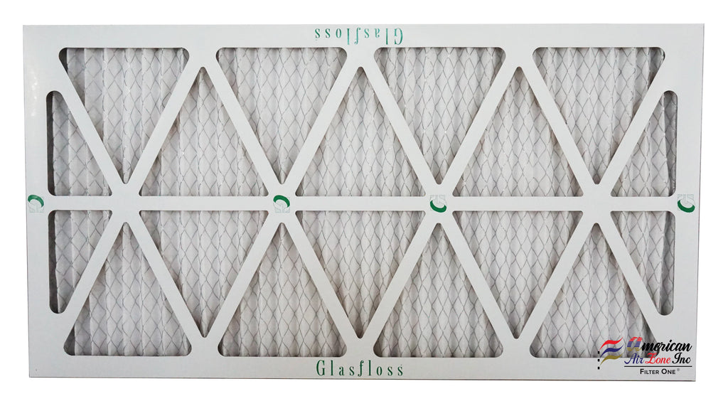 x Filter 13.5 Air in 14x30x1 USA 29.5x7/8 - Size: - - Made inch) (Actual Furnace -Qty:12 10 Glasfloss MERV