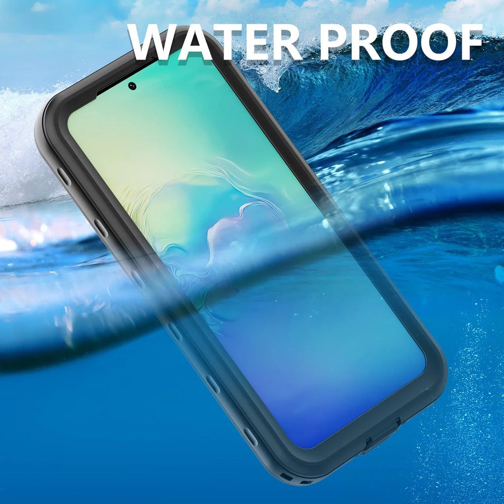 A54 ELEHOLD Protection for Screen Waterproof 5G Full-Body Built-in Shockproof 5G,IP68 for Waterproof Scratch-Resistant Case Samsung Underwater Rugged A54 Samsung Protector Galaxy Case Dustproof