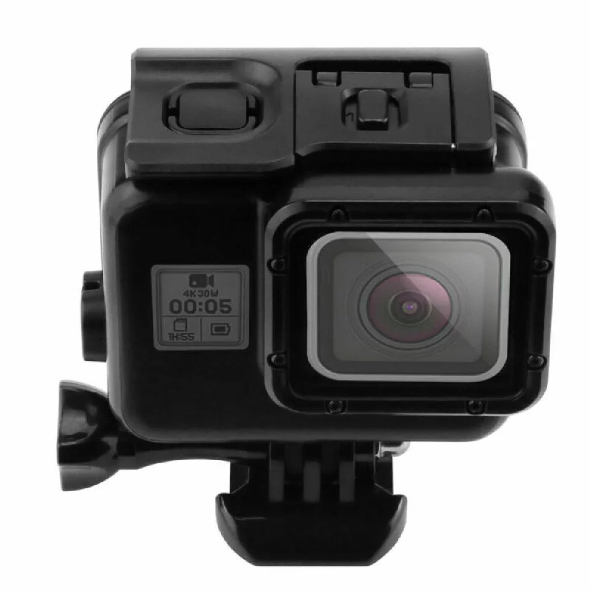 Set Diving Case Hoursing Touch Gopro Screen Waterproof 1 Backdoor Body For Hero Full 60M 5/6/7