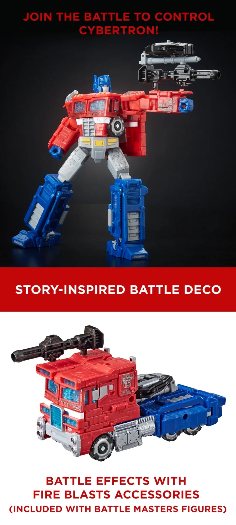 Siege Class Generations WFC-S11 Prime Optimus Voyager Transformers