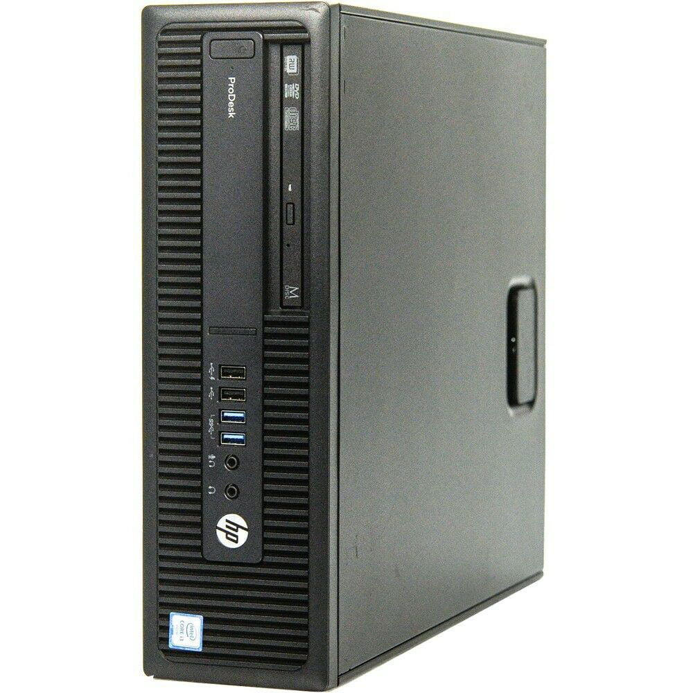Mouse, CPU 1TB HDD, WiFi, DVD, G4400 New HP & Pro Ram, Desktop 3.3GHz Intel (Refurbished) G2 Win10 Keyboard LCD, 8GB Pentium PC Pre-Owned Computer 22" 600