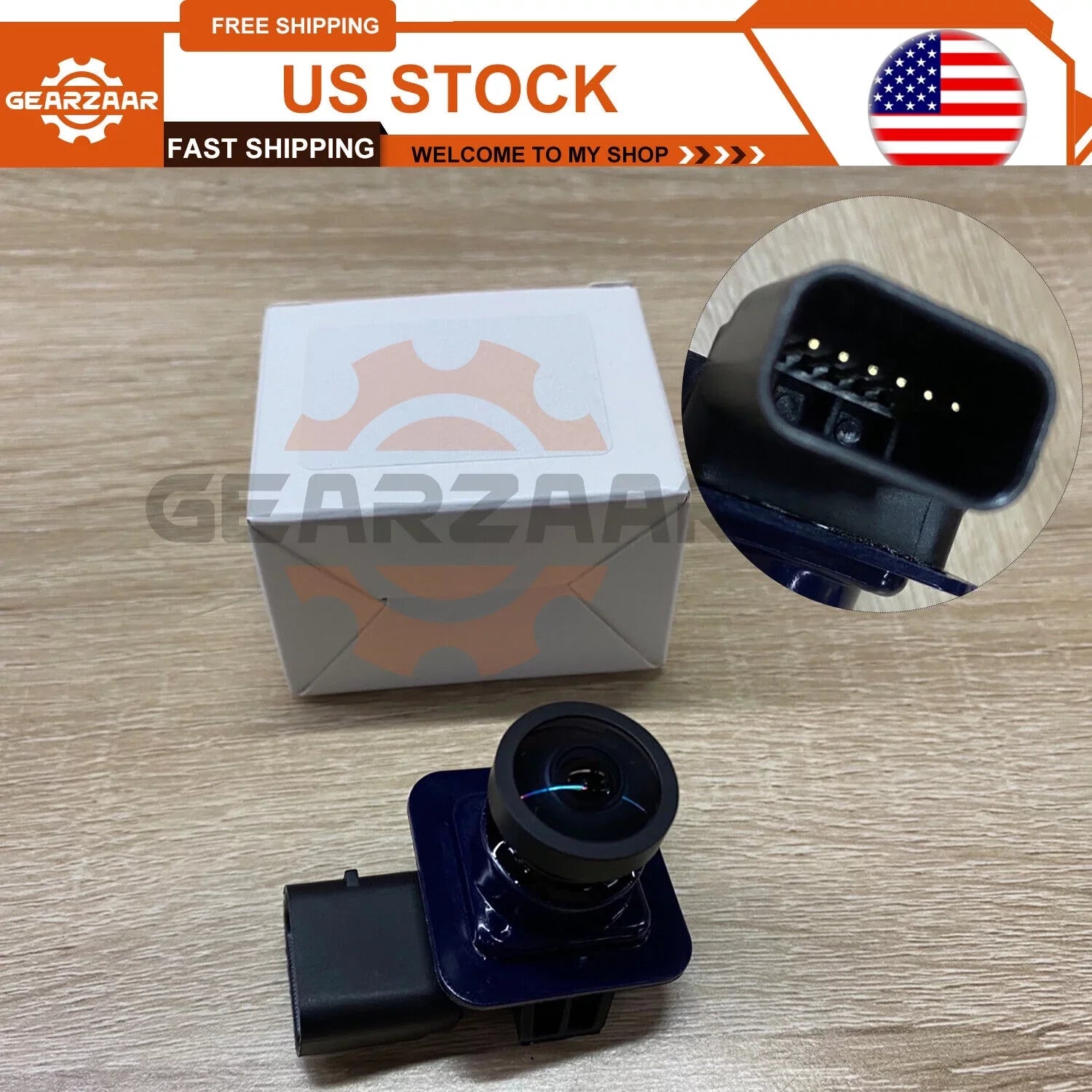 2011-2013 Rear Lincoln Camera For MKX BT4Z-19G490-B View Edge Ford Backup