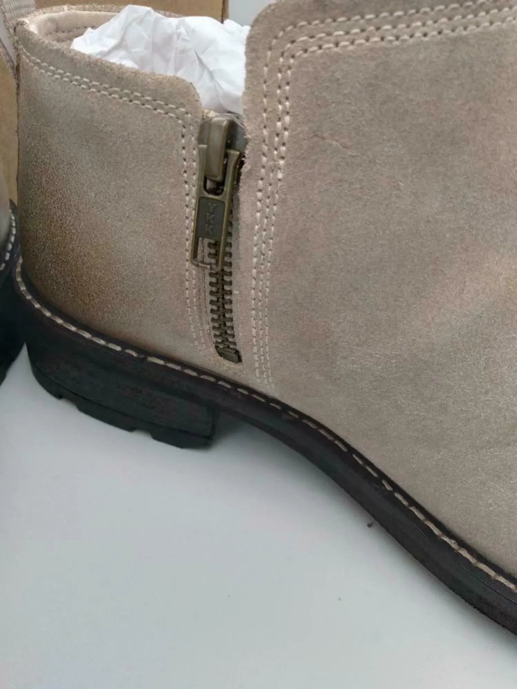 Boot, Women's Gaucho/Toasted Coconut, KEEN Oregon City Chelsea 7W Ankle