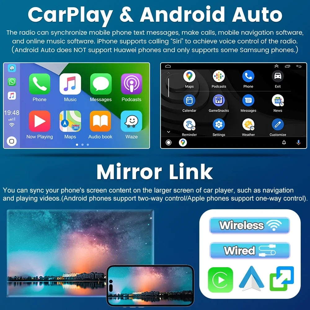 for 10'' Hifi 2+32G FM Android 2005-2010 USB Backup Android Screen Odyssey Link Touch Car Stereo WIFI Honda 12 Podofo Radio Mirror Camera Cable,AHD Bluetooth Wireless Carplay Auto GPS