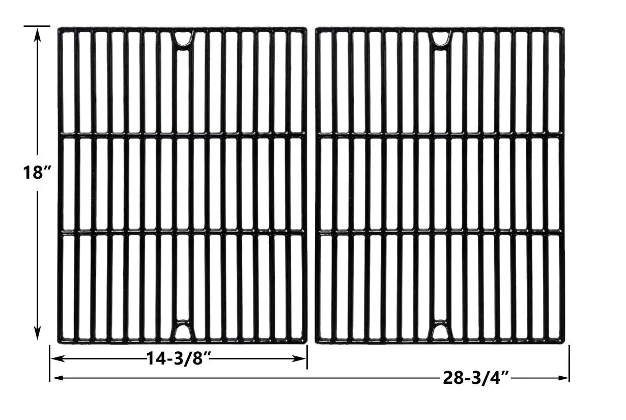 Uniflame Grill Replacement of Set & 2 Models, for Grids Gas NSG3902B, Racks