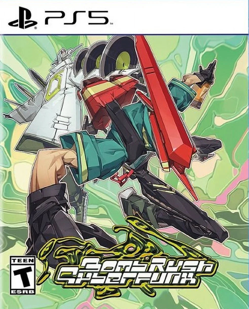 Dvd Cyberfunk Bomb 5 Rush Playstation