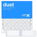 AC Filter 8 Air in the Made 6, Air Pleated Box AIRx Furnace MERV Dust of 24x25x1 USA Filters Filter Replacement