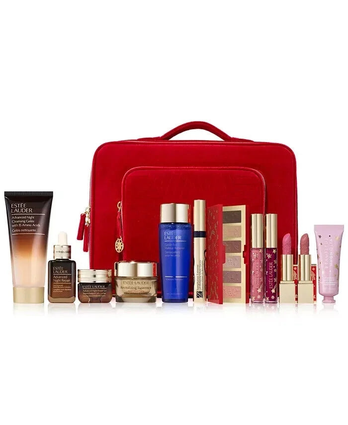 Estee Value 2023 Cool Set Items $615 Lauder 11 Blockbuster Full Glam Holiday Size Gift Celestial