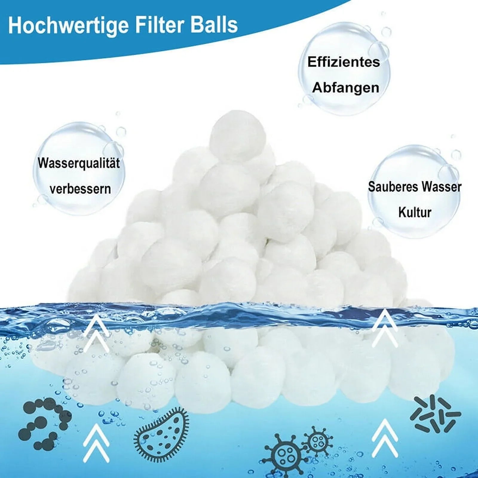 Pool-1PC Sand Filter Ball 700G 25Kg Filter Can MageCrux Material Replace Filter For