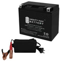 4Amp Ski for Kawasaki Jet Battery + JT1500B, 12V Charger C YTX20L-BS