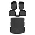 Jeep All Custom Mat Weather 2 Row Floor & Black the L, SA0568-B0569-D0568 Set 2021-2023 Cherokee Liner Row 2nd Grand Liner Behind Black for Fit Cargo