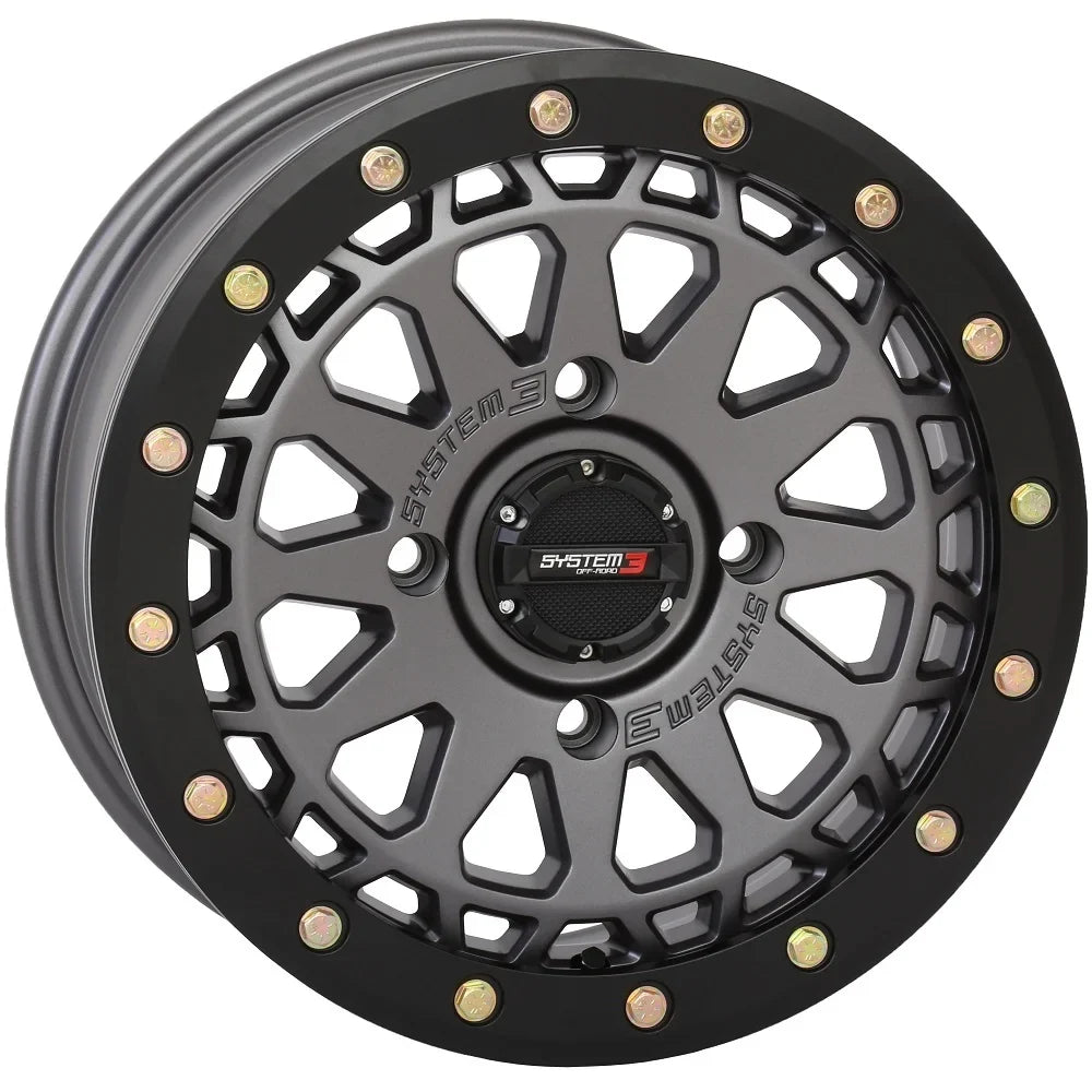 Gunmetal (4+3) 2.0 Renegade System Tires 32" Saw 3 Can-Am Defender Commander 15" Maverick Trail Outlander SB-6 Wheels