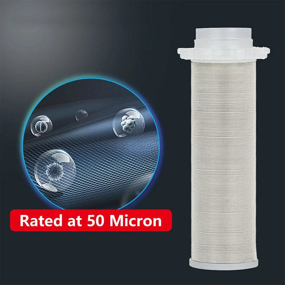 Fits Save Maintenance Sediment - Reusable 316L Durable Costs All Spin - KingFurt Design Down Filter to Material, Easy Pipes,