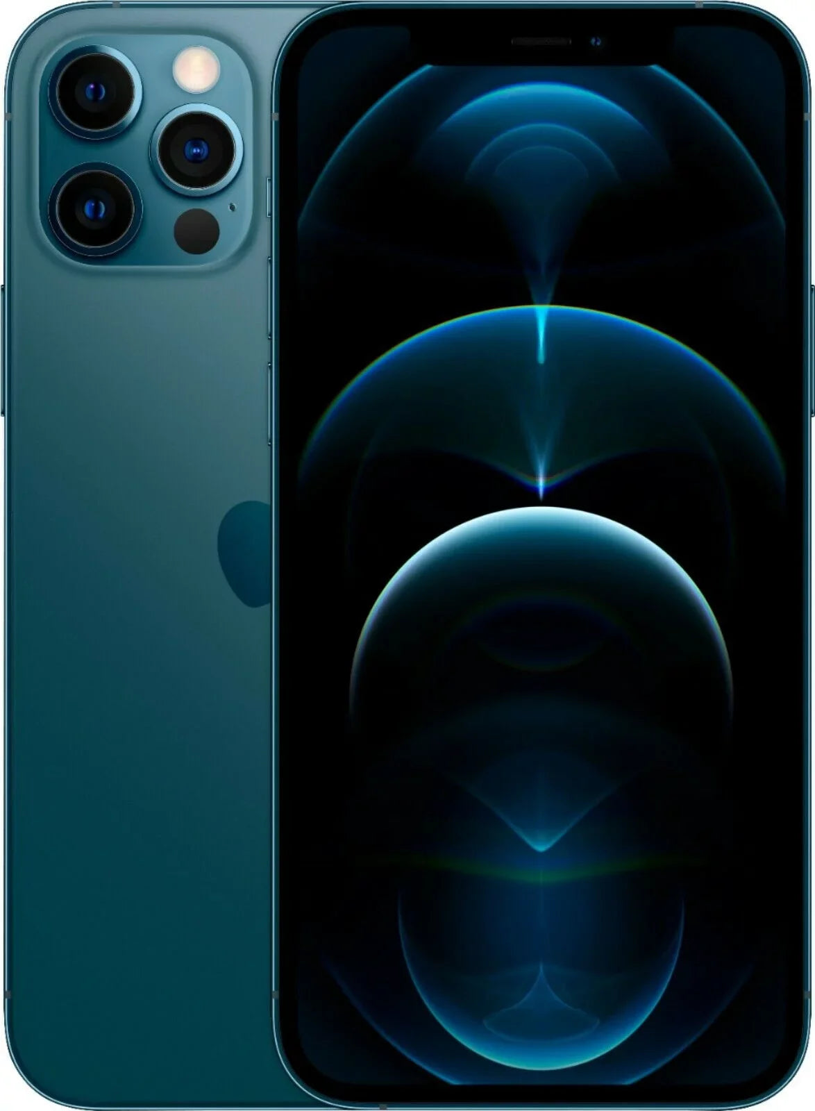 128GB Blue A2342 Box Pro Model) Open Unlocked (US Phone Max Apple 12 Cell - iPhone Factory