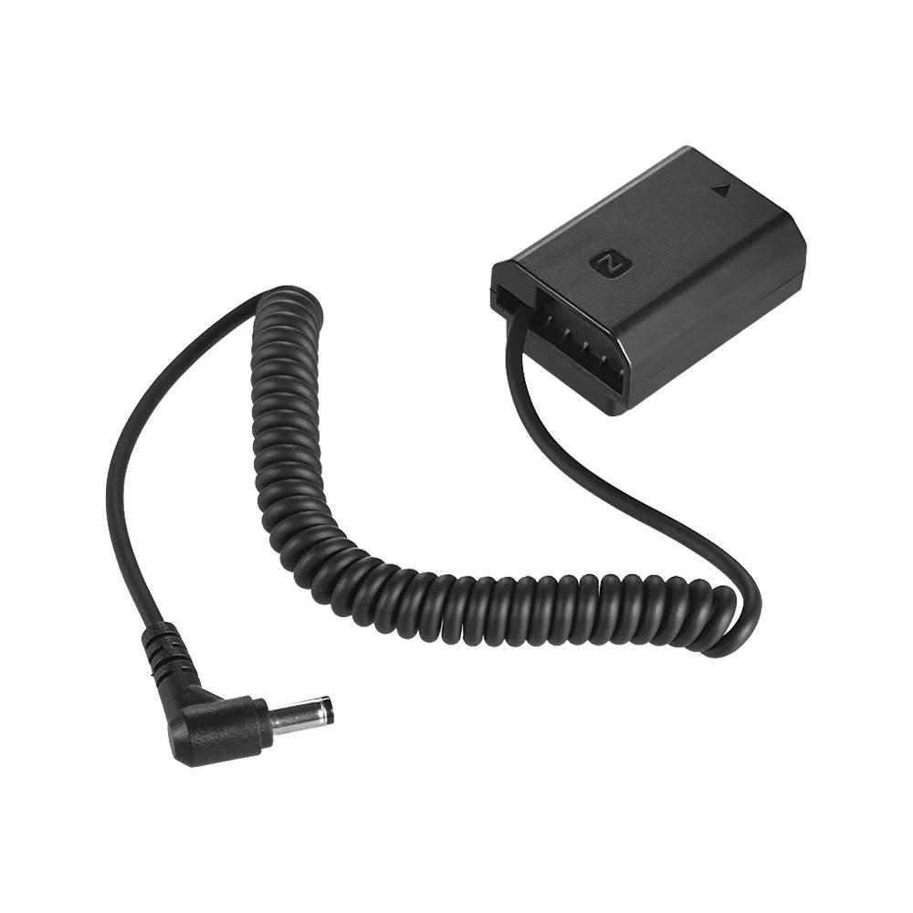 for Spring Dummy Andoer A9 A7RIII A7III Sony A7SIII, Battery FZ100 with NP Pack Adapter Cable