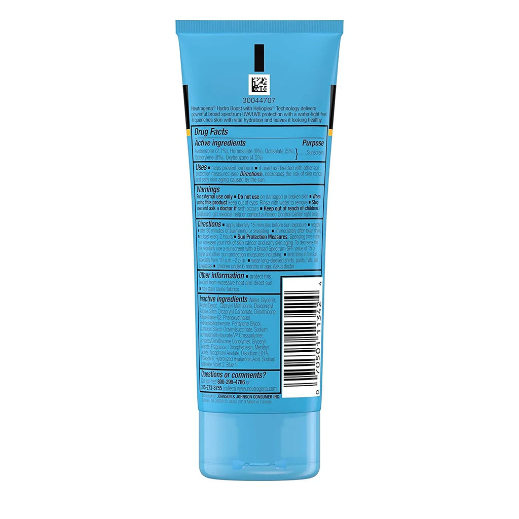6 Sunscreen Gel Hydro SPF oz Lotion Pack 3 50 Boost Neutrogena Water