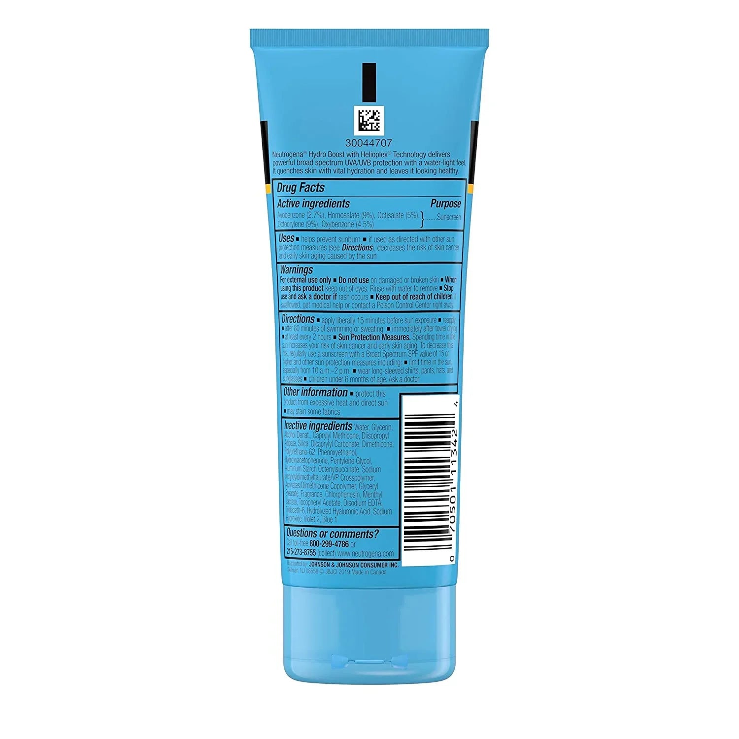 6 Sunscreen Gel Hydro SPF oz Lotion Pack 3 50 Boost Neutrogena Water