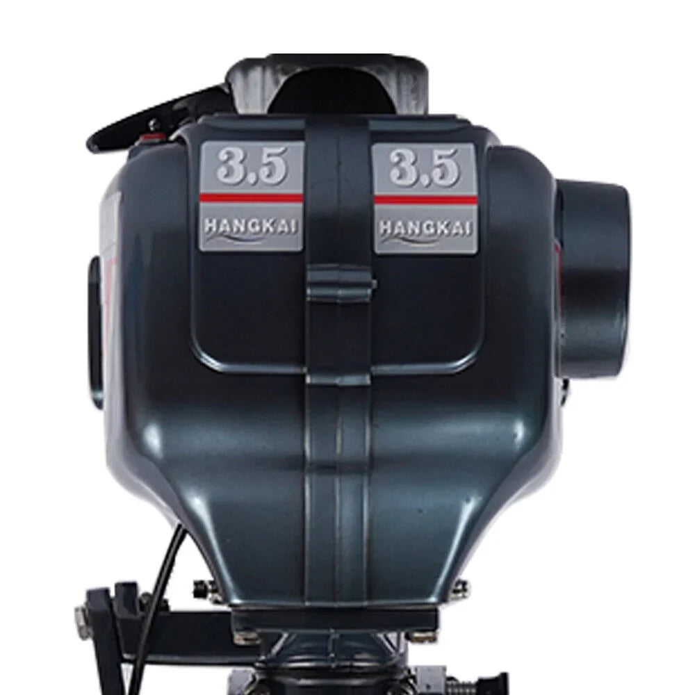 H Outboard 3.5HP / 2-Stroke System 10 Fishing Km Petrol Boat Motor CDI Engine