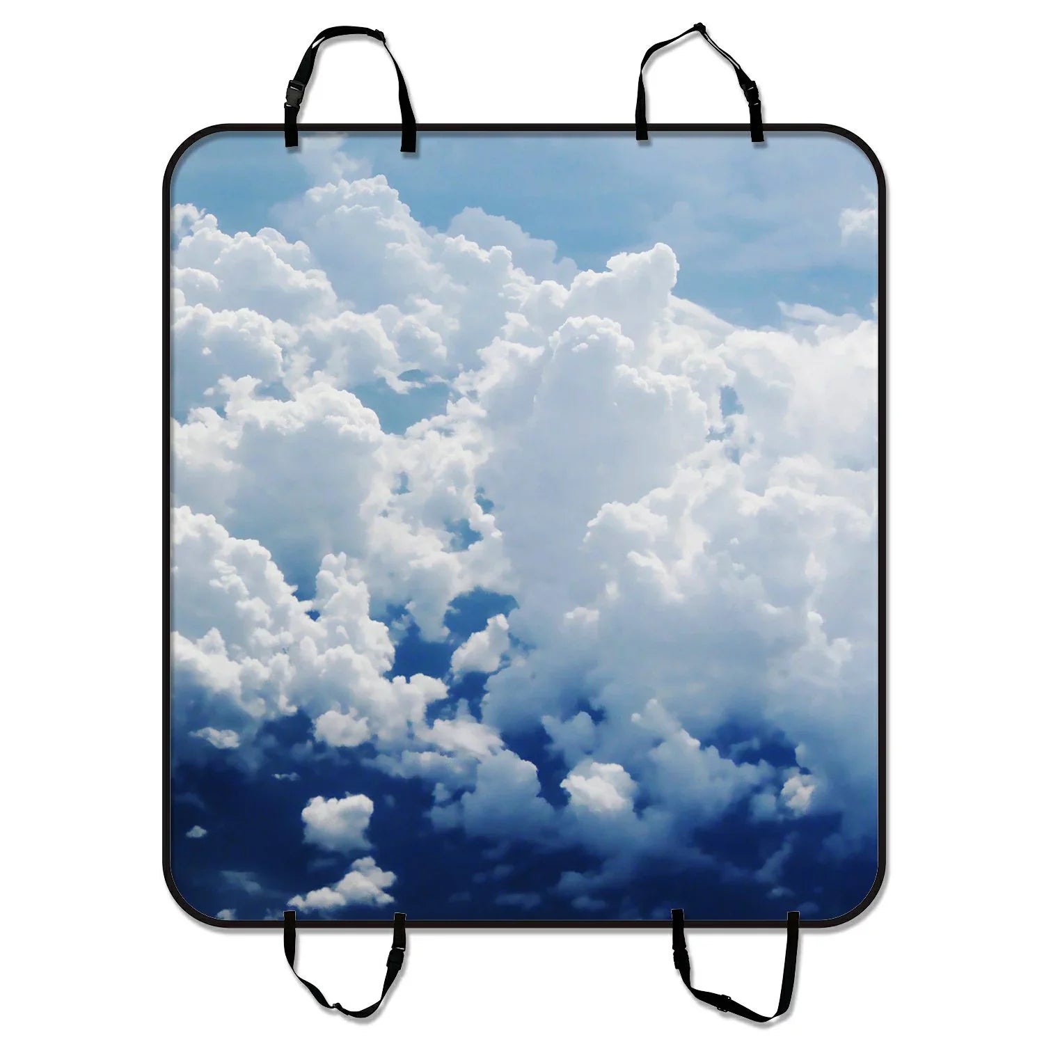 Dog Pet 54x60 Car Mat Cargo Seat Cars For Cloud inches Mat and Trunk Hammock SUV GCKG Mat Seat Cover White Trucks Car