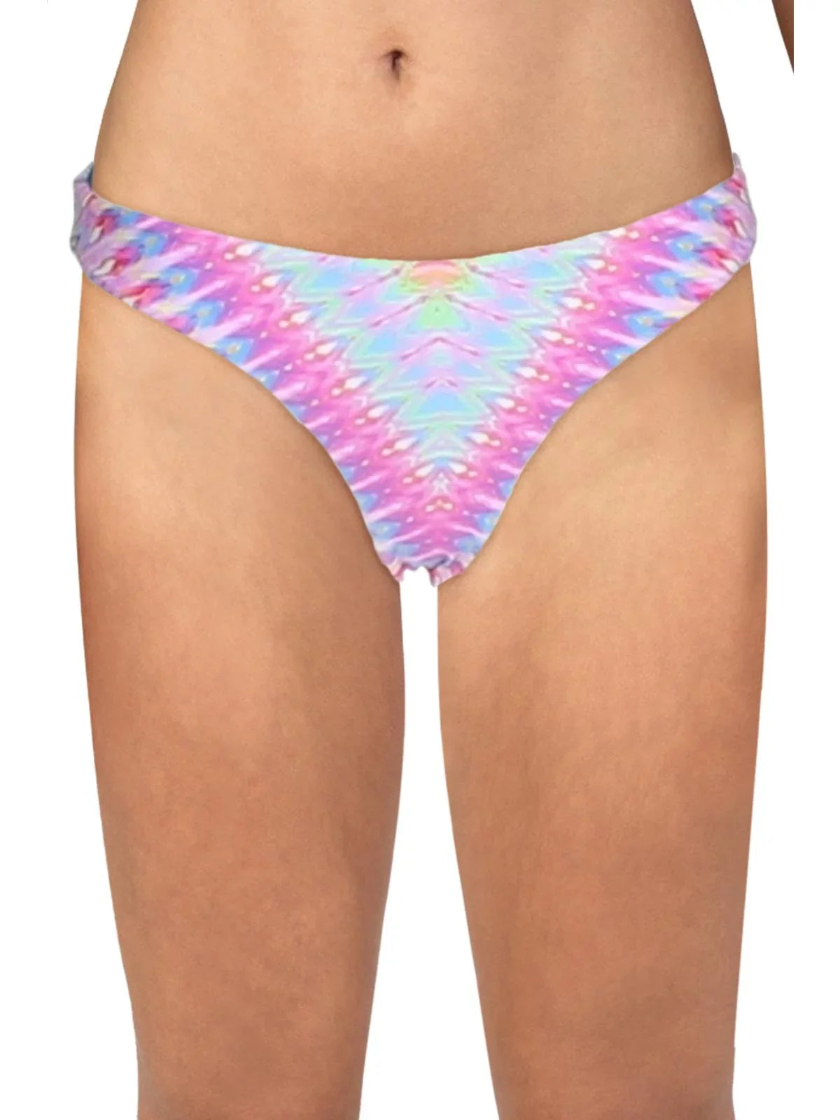 Tie-Dye Womens Swim Separates Bikini PilyQ Bottom