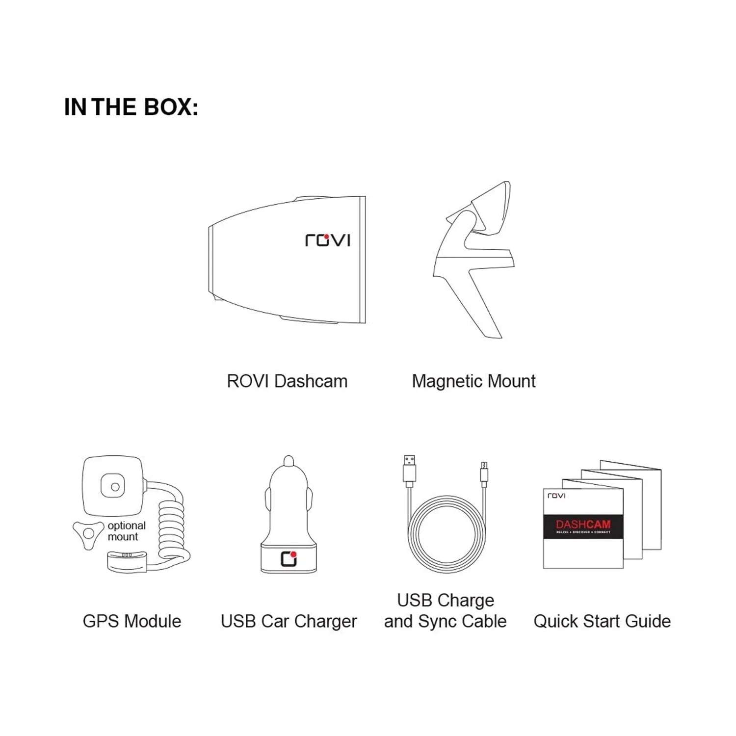 Mount Inch Full and HD Panoramic Recording, with Degree CL-6001 Rotation Rovi Screen Video Impact Definition High GPS, Wi-Fi, Recorder 1.5 Camera Detection 1080p Magnetic Car Wide 360 Dash Loop