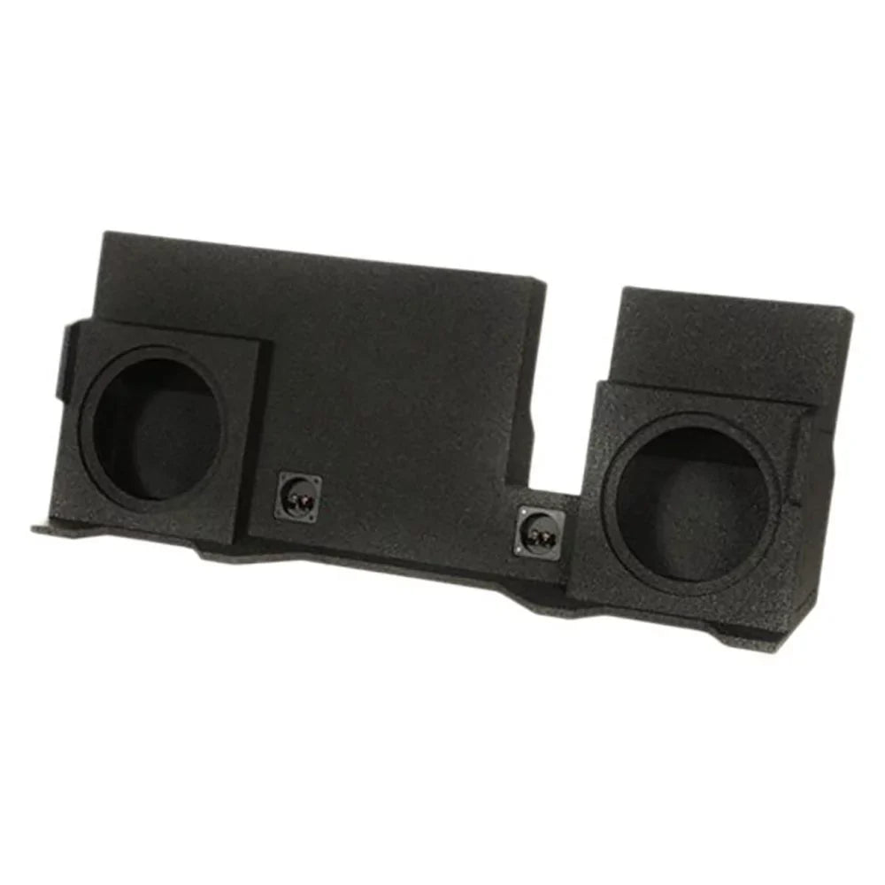 Subwoofer Enclosure QBomb 10 QPower F150 Inch 2004 2008 Supercrew Ported Ford To